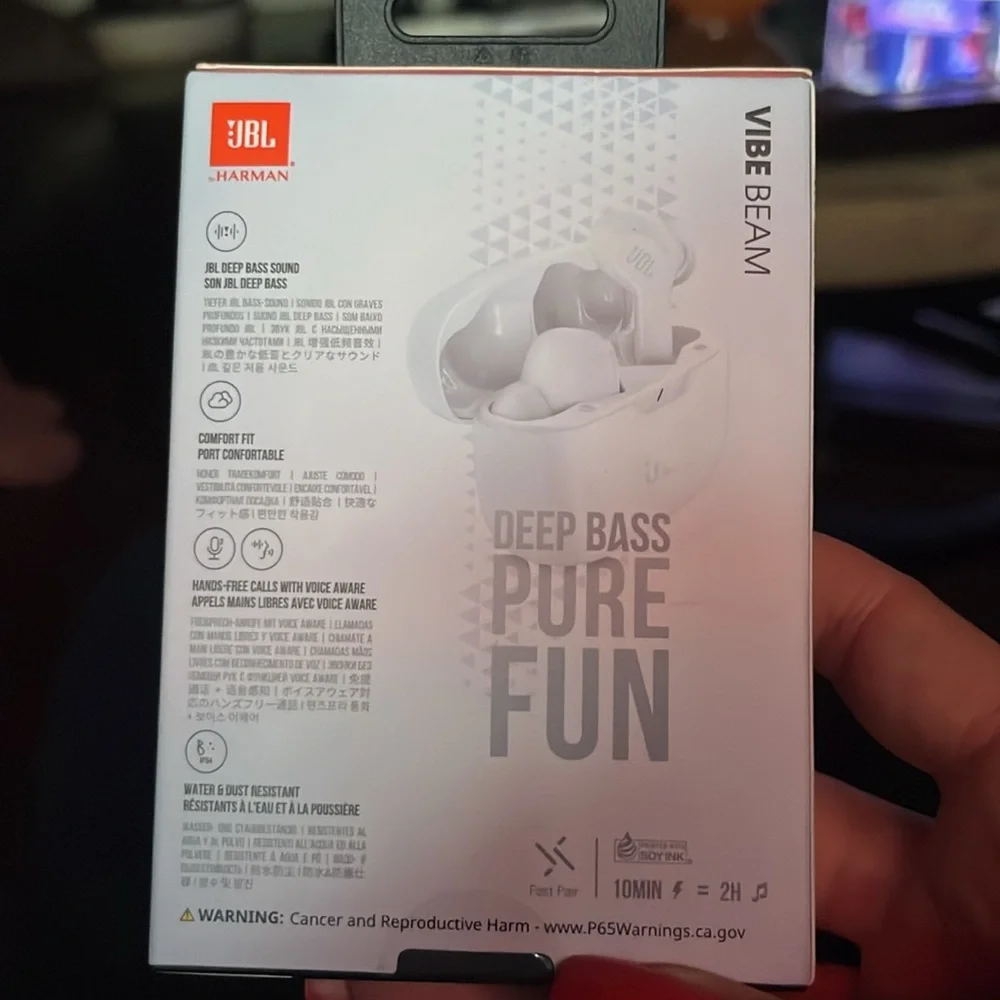 JBL Vibe/Beam perfect fit earbuds